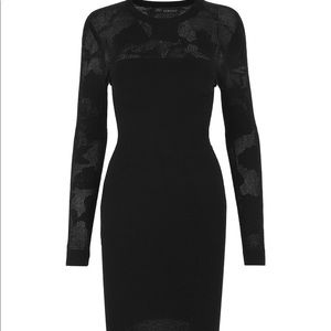 Versace Tattoo Knit bodycon dress